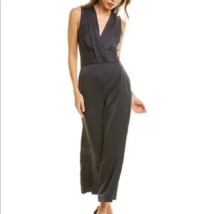 Black tie back jumpsuit